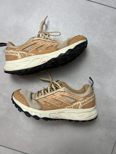 Salomon Beige Trail Running Shoes