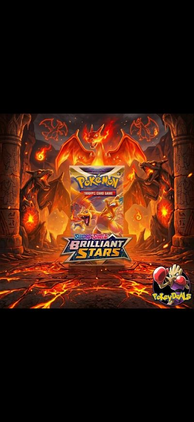 Pokémon Trading Card Game Brilliant Stars Booster Pack