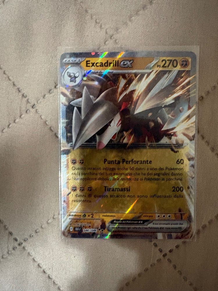 Excadrill Ex Trading Card obraz 1