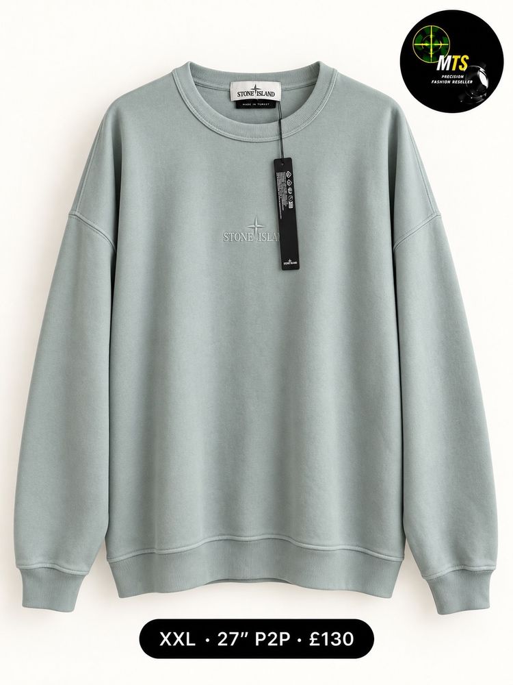 2542 BNWT Stone Island Sweatshirt 27” p2p  image 1