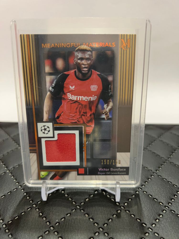 Topps Victor Boniface Patch worn relic 150/150