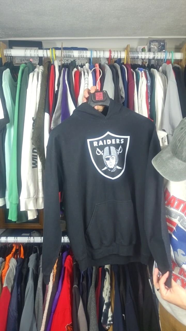 NFL 021 NFL Raiders hoodie M  imagen del producto