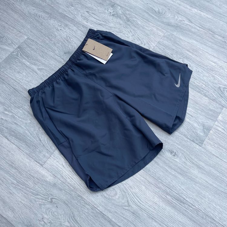 Nike Dri Fit Challenger 7" Training Running Shorts - Thunder Blue image 2