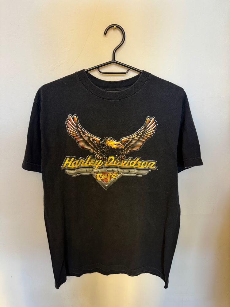 Harley Davidson Black Graphic T-Shirt