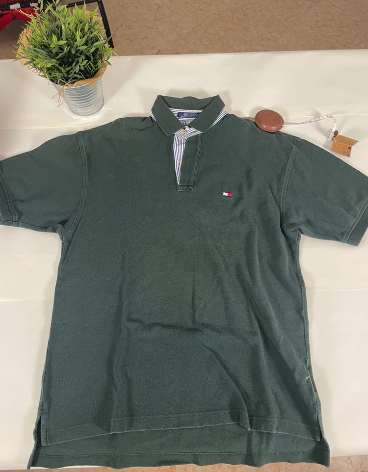 Tommy Hilfiger Green Polo Shirt image 1