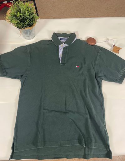 Tommy Hilfiger Green Polo Shirt