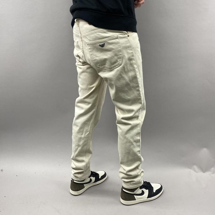 Armani jeans white 4