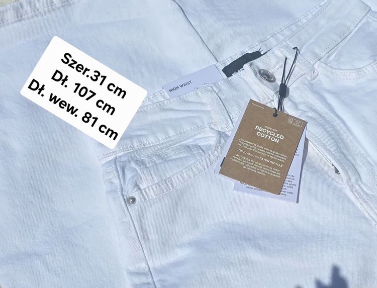 Pieces High Waist Wide Jeans image 9