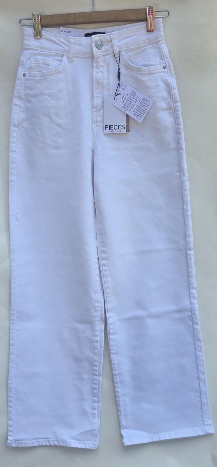 Pieces High Waist Wide Jeans image 1