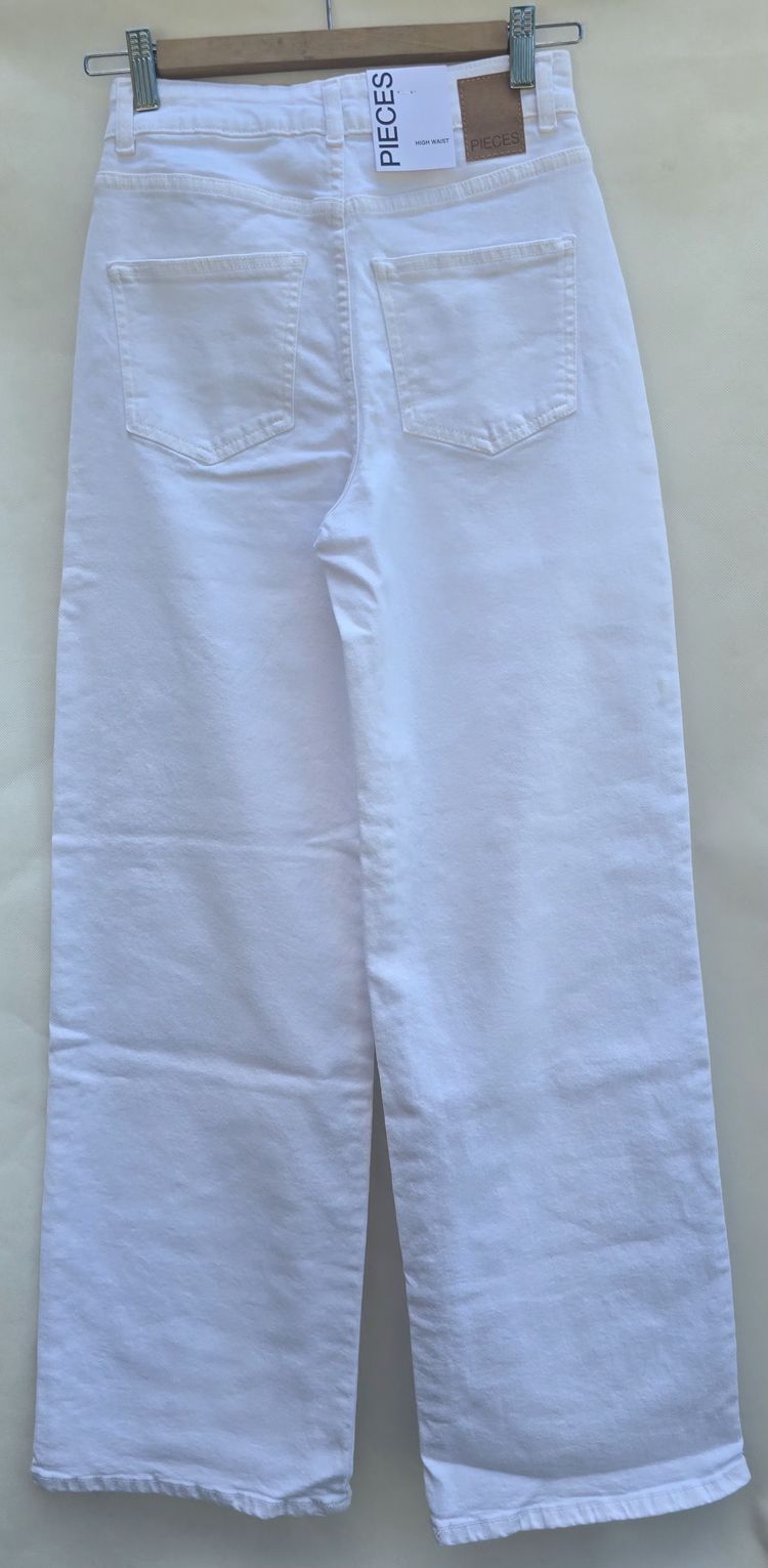 Pieces High Waist Wide Jeans image 3