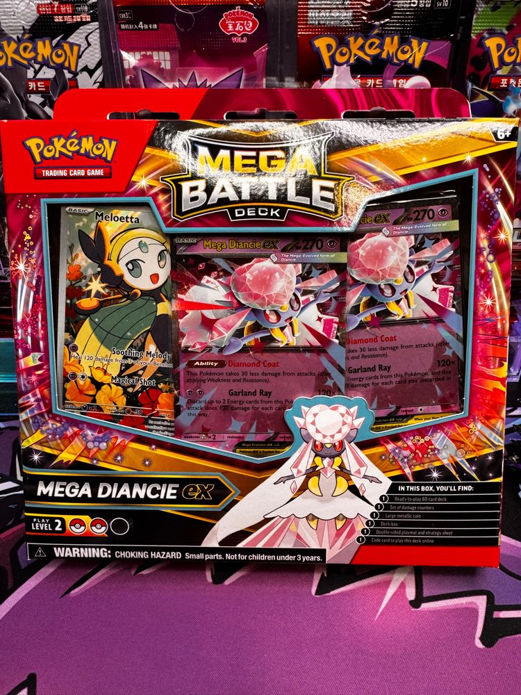 Pokémon Pokémon Mega Battle Deck Mega Diancie Ex product image