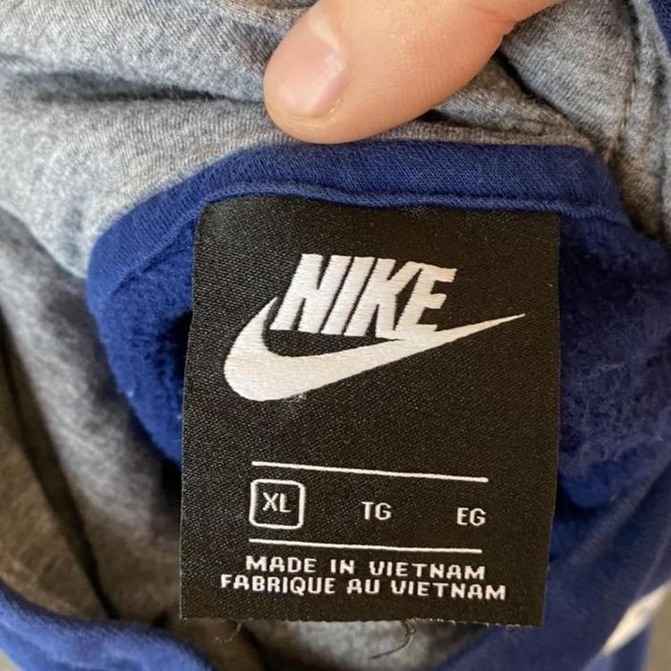 Blue Nike hoodie image 3