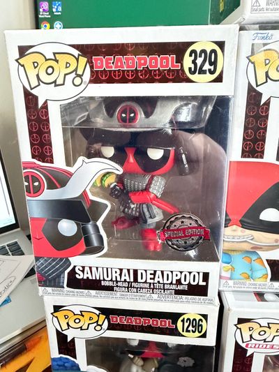 Funko Pop! Samurai Deadpool Bobble-Head