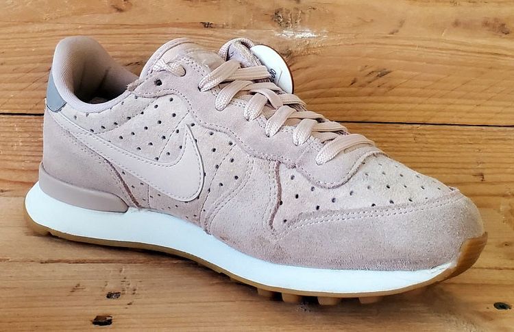 Nike Internationalist Low Suede Trainers UK4.5/US7/E38 828404-204 Pink/White/Gum image 12