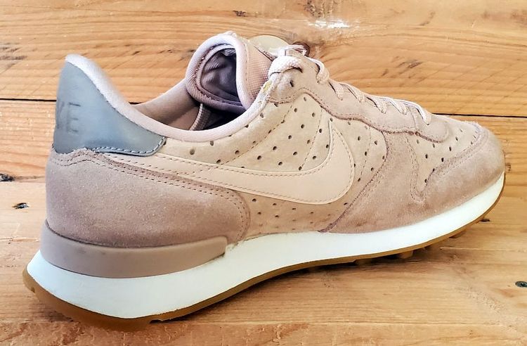 Nike Internationalist Low Suede Trainers UK4.5/US7/E38 828404-204 Pink/White/Gum image 10