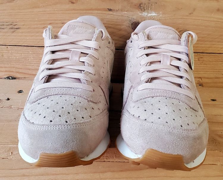 Nike Internationalist Low Suede Trainers UK4.5/US7/E38 828404-204 Pink/White/Gum image 4