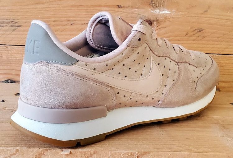 Nike Internationalist Low Suede Trainers UK4.5/US7/E38 828404-204 Pink/White/Gum image 3