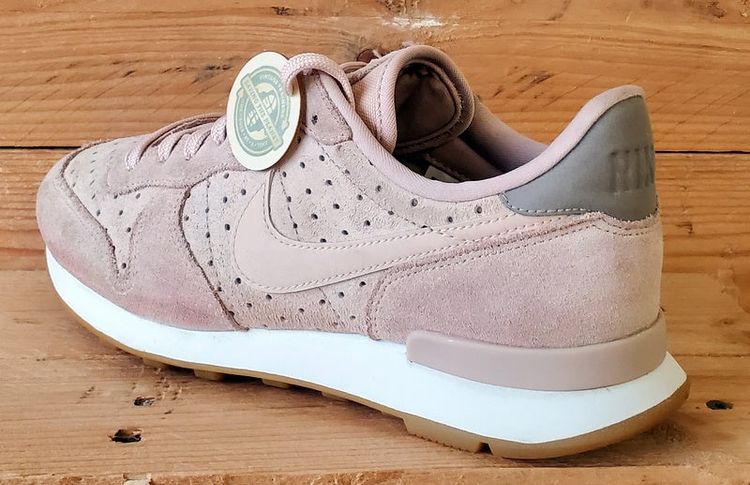 Nike Internationalist Low Suede Trainers UK4.5/US7/E38 828404-204 Pink/White/Gum image 5