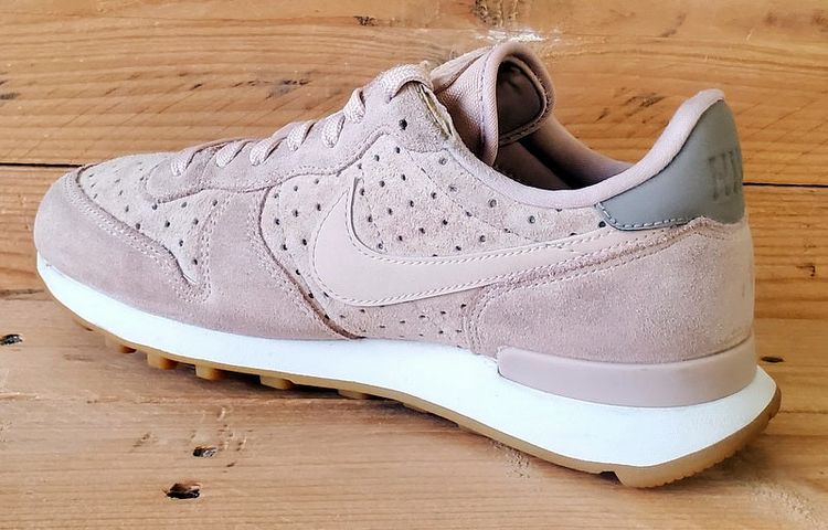 Nike Internationalist Low Suede Trainers UK4.5/US7/E38 828404-204 Pink/White/Gum image 11