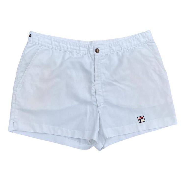 Fila White Fila Vintage Shorts product image