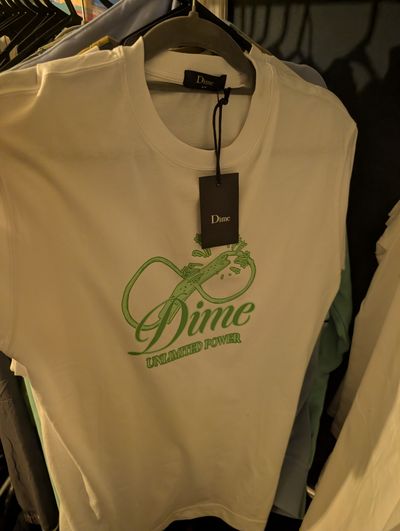 Dime White T-Shirt
