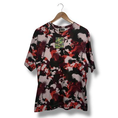 NEW A Bathing Ape T-shirt Red small oversized