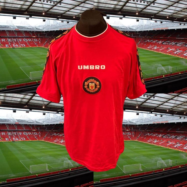 Adidas MANCHESTER UNITED 1996-97 TRAINING FOOTBALL T-SHIRT product image