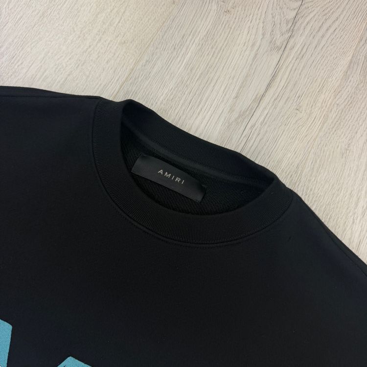 Amiri Men’s Black Crewneck Jumper - Medium image 3