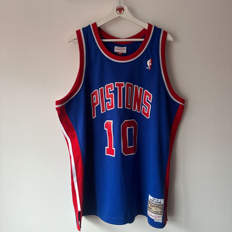 Detroit Pistons Dennis Rodman Mitchell & Ness jersey - XXL 7