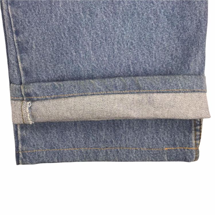 Mens True Blue ARMANI JEANS Straight Classic W38 L28 Gold Label Italian Vintage 4