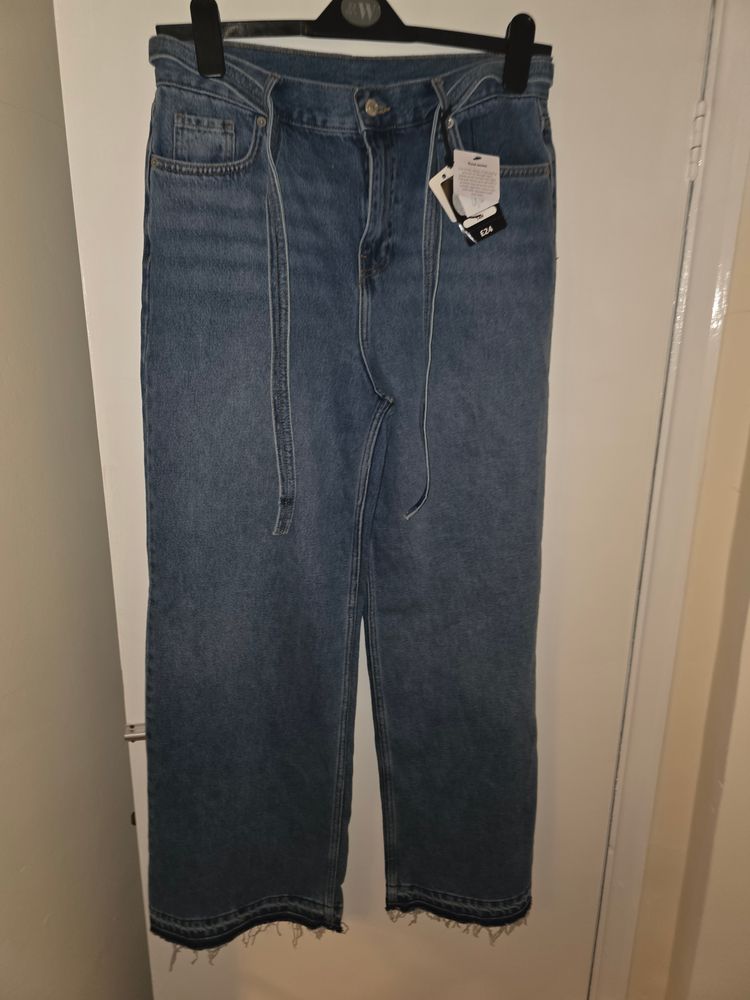 TU Blue Denim Jeans wide flared 