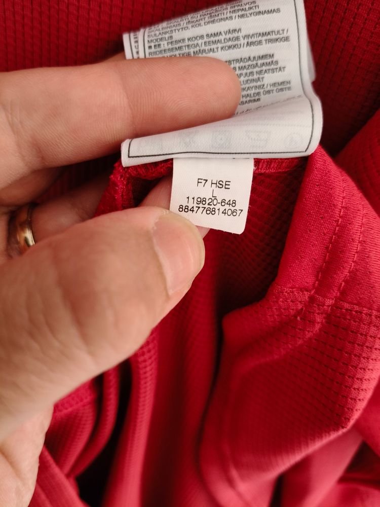 Immagine di Nike Red Long Sleeve Sports Shirt 9