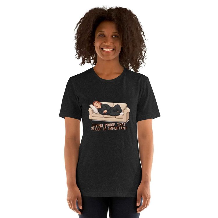 Lewis Capaldi Sleep Is Key Funny Graphic Cotton Unisex Crewneck Tee image 1