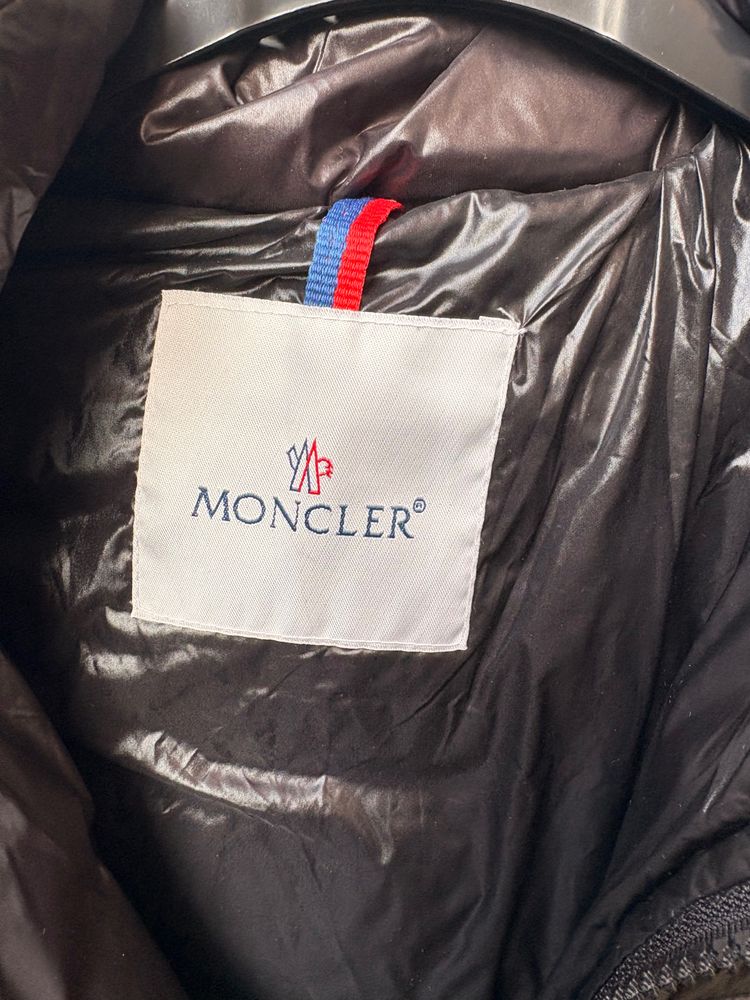 Moncler Long Padded Coat With Hood image 2