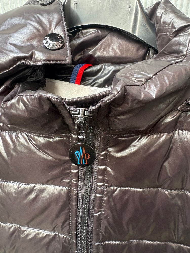 Moncler Long Padded Coat With Hood image 5