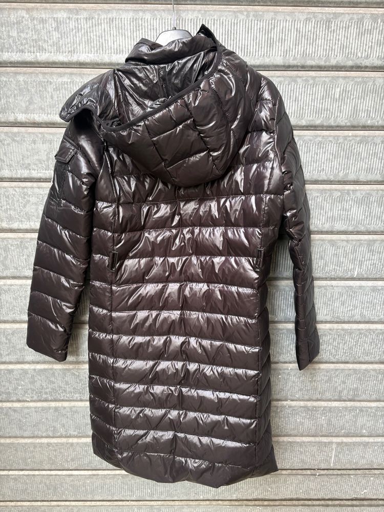 Moncler Long Padded Coat With Hood image 7