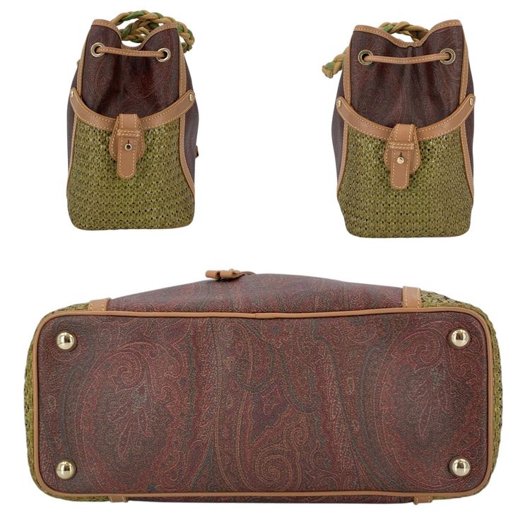 Etro Cloth Tote Bag Paisley Tote imagen 3