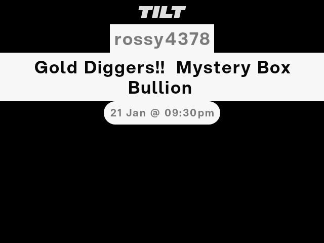 Other Gold Diggers Mystery Box Bullion product image