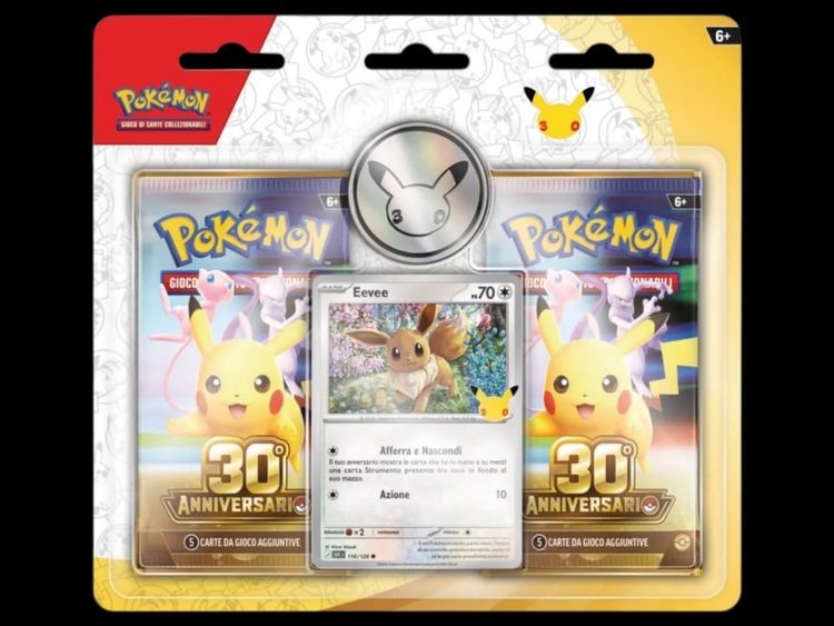 Pokémon Trading Card Game 30Th Anniversary Booster Pack Set image 1