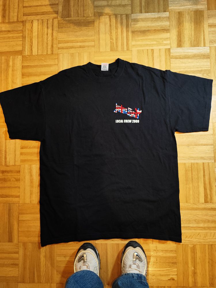Gildan Black Graphic T-Shirt Judas Priest Local Crew product image