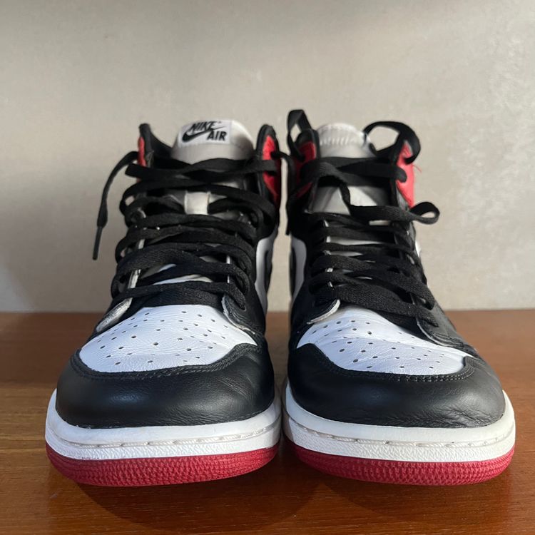 AIR JORDAN 1 HIGH BLACK TOE 2016 - UK 8.5 image 10