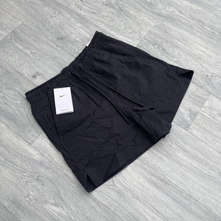 Nike Dri Fit Unlined Seersucker Versatile Shorts - Black [HJ4091-010]