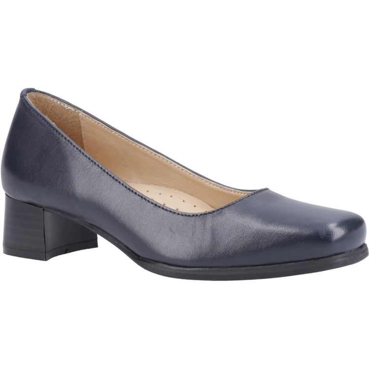 Amblers Walford Ladies Leather Court Heels image 2