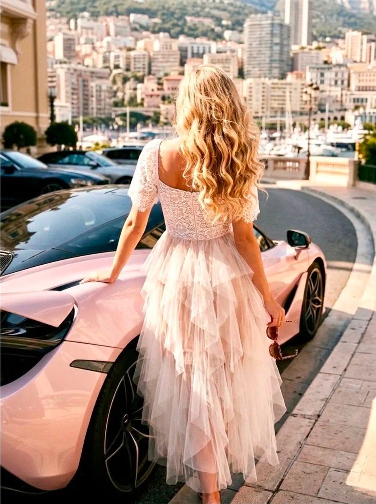 Tulle Midi Dress 6