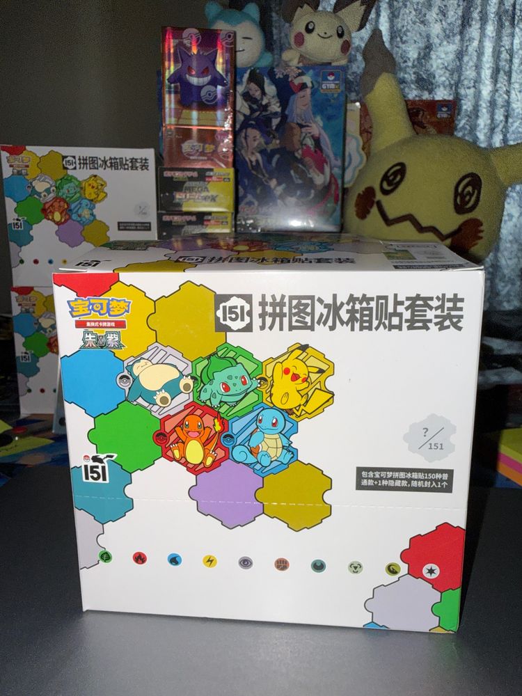 10 box set of Chinese 151 fridge magnet box 