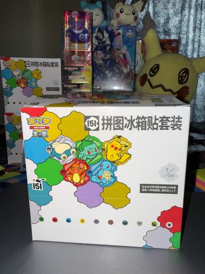 10 box set of Chinese 151 fridge magnet box