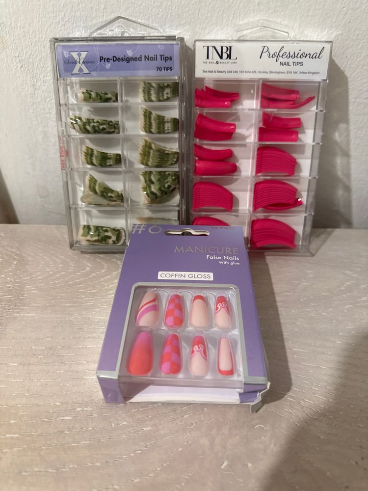 X Scentxperience Pre-Designed Nail Tips