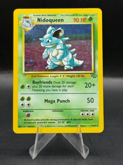 Pokemon Nidoqueed Jungle Holo 7/64 (L/P)