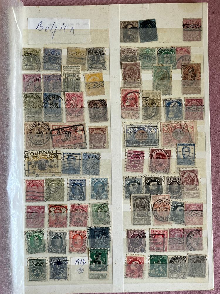 Stamp Belgiem collection 1893-1969 image 1