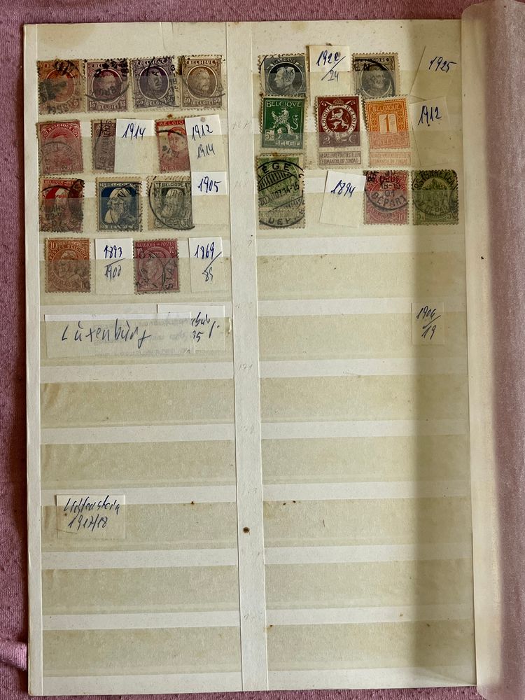 Stamp Belgiem collection 1893-1969 image 2